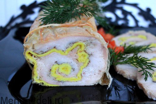Куриный рулет