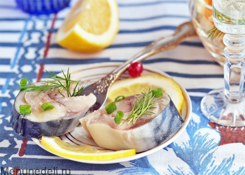 Скумбрия маринованная