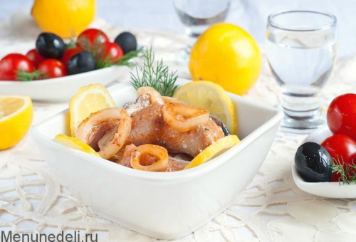 Сельдь по-корейски | Меню недели