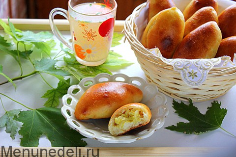 Пирожки с капустой как в детском саду | Меню недели