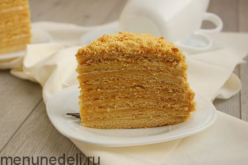Торт «Медовик» классический – пошаговый рецепт с фото | Меню недели