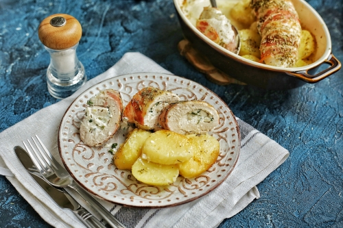 Фаршированное куриное филе: пошаговый рецепт с фото | Меню недели