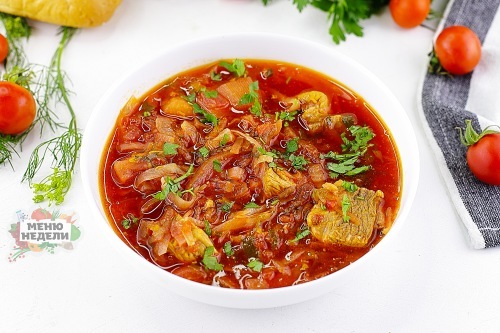 Секреты приготовления вкусного борща: рецепт от бабушки, фото, видео, ингредиенты | Меню недели
