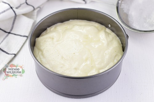 Тесто для шарлотки
